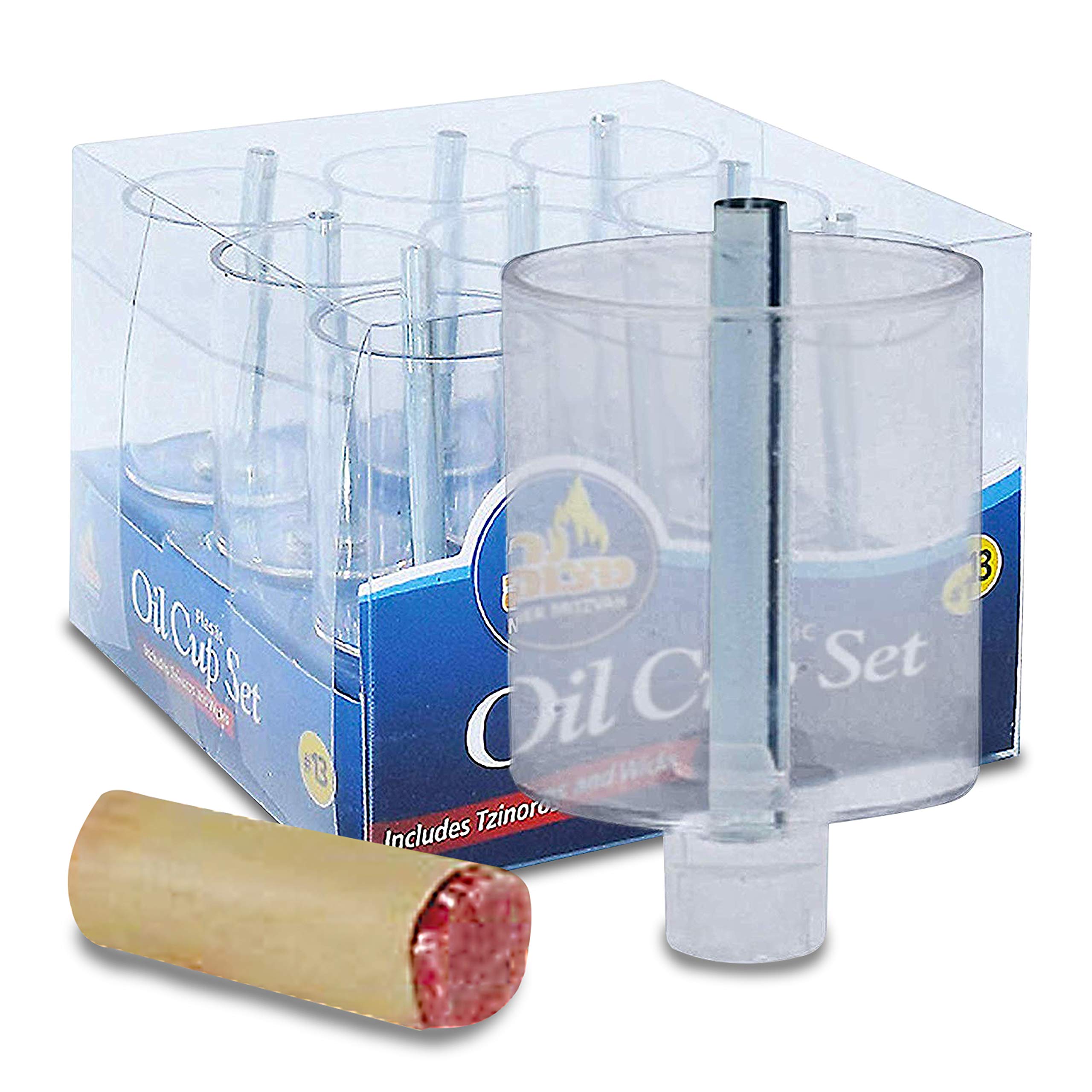 Amazon.com: Ner Mitzvah Chanukah Menorah Oil Cups - Oil Insert